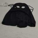 Women Anti UV Full Face Cover UPF 50+ Summer Face Mask Breathable Sunscreen Sports Face Covering SLF5M046T (Black)