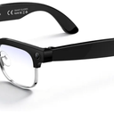 AI Smart Glasses with 8MP Camera, 4K Video & HD Photo, Bluetooth Audio, AI Voice Assistant, Real-Time Translation, Object Recognition, Noise-Cancel Calls, Music, Photochromic Lenses