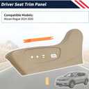 87380-4BB3B,Driver Seat Trim Panel Compatible with Nissan Rogue 2014 2015 2016 2017 2018 2019 2020, Automatic Left Side Front Seat Outer Trim Finisher