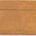 Plain Coir Doormat Bulk 30x17 Inch, 2 Pack Door Mat Coir w/Non-Slip PVC Backing, Blank Welcome Mat