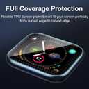 Smiling 6 Pack Screen Protector Compatible with Apple Watch Series 11 (2025)/Series 10 42mm and Easy Installation kit, Self-Healing Anti-Scratch TPU Screen Protector, Bubble Free, Touch Sensitive