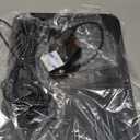 TV Antenna Indoor, Digital Amplified Indoor HDTV Antenna, 1080p VHF UHF Television Local Channels Detachable Signal Amplifier and 16.5ft Long Coax Cable (Black)