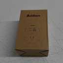 USB Wall Charger Surge Protector - Addtam 5 Outlet Extender with 4 USB Charging Ports (1 USB C), 3-Sided 1800J Power Strip Multi Plug Outlets Adapter Widely Spaced,Black