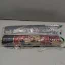 Snowman Christmas Trees Snowflake Christmas Kitchen Mats Set of 2, Black Winter Holiday Home Decor Kitchen Rugs for Floor 17x29 and 17x47 Inch