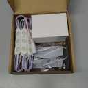 LED Module, Inflatable Toy Replacement Lights, White 20 Pack, 9.8ft, 2835 SMD, LED IP65 Waterproof Christmas Inflatable Lights for Letter Signs, with Adhesive Tape on The Back (Power Supply Included)