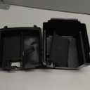 GZSH 2025 Upgrade Double-Layer Center Console Organizer fit for 2025 2026 Ford Bronco 4 Door Full Size |Not for Sport Model| Not for 2 Door Not for manual transmission (Dual)