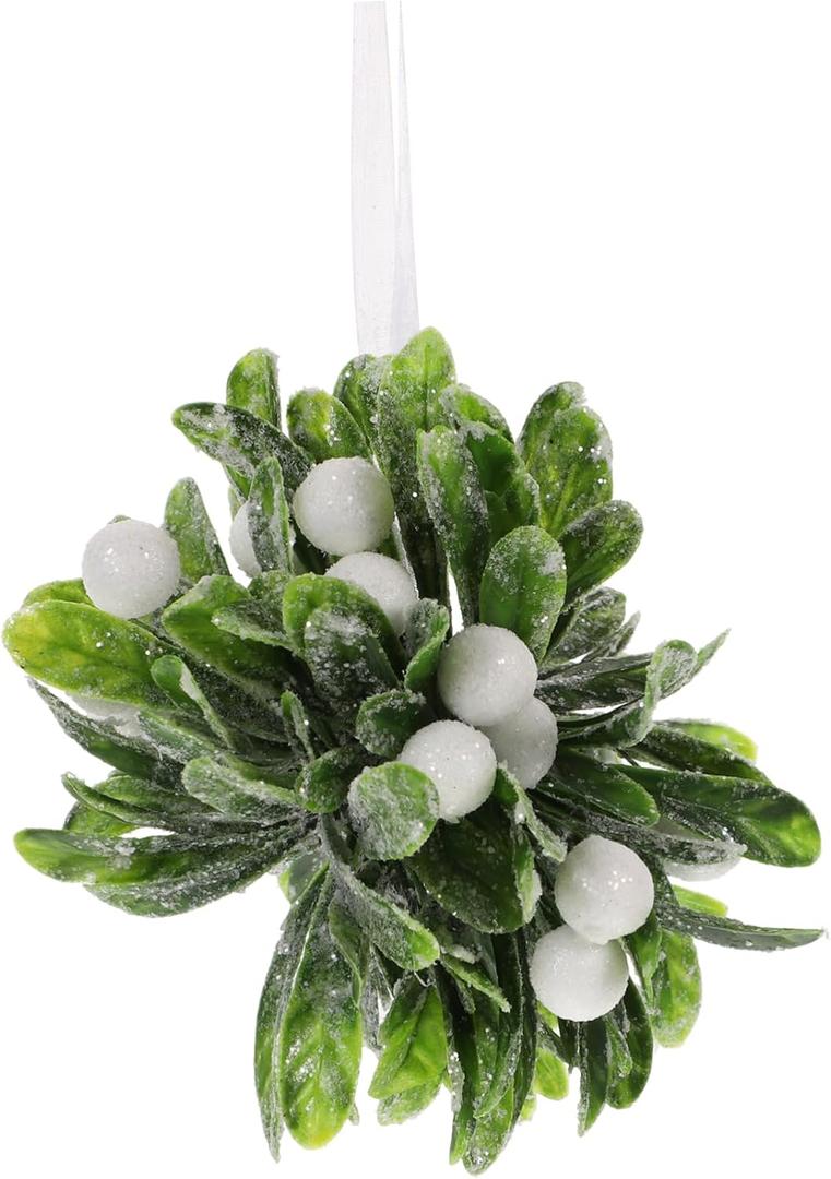 ABOOFAN 1pc Artificial Ginkgo Plant Random Ribbon Color for Indoor and Outdoor Decor Lifelike Wall Hanging Ornament for Weddings Birthdays Home and More