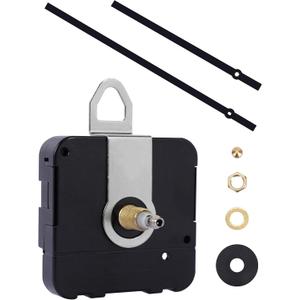 High-Torque Clock Mechanism Kit – DIY Large Wall Clock Repair & Replacement – Suitable for 20" to 24" Clocks – Extra-Long Shaft Motor with 10-Inch Hands – Battery Operated
