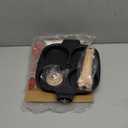 Egg Pan, Egg Frying Pan with Lid Nonstick 4 Cups Pancake Pan Fried Egg Pan for Breakfast - Black