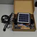 Solar Irrigation System for Garden - Skycow 2W Solar & USB Power Automatic Drip Irrigation Kit15 Potted Indoor Outdoor Garden Balcony Anti-Siphoning Plant Watering System 25 Timing Mode