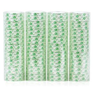 BOMEI PACK 36Rolls Crystal Clear Tape for Gift Wrapping, Transparent Tape Refills for Dispenser, Office Tape for Home and School, 3/4Inch x 1000 inch