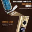 Ufree Gifts for Men, Beard Trimmer with Charging Stand, IPX7 Waterproof Electric Razor Shavers for Men, Clippers for Hair Cutting, Mens Grooming Kit for Mustache Nose Facial Body