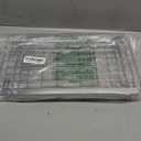 Orgneas Expandable Cabinet Shelf Organizer, Adjustable Freezer Shelf 15.8"-22" Thickened Heavy Duty Organizer and Storage Shelf for Kitchen Cabinet Pantry Refrigerator