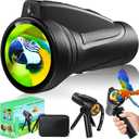 Laradola Boys Toys for Ages 3-10: 1080P Kids Digital Monoculars Telescope with Self-Timer, Tripod - Travel Camping Bird Watching Outdoor Learning Toy Easter Birthday Gifts for Girls Boys