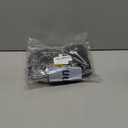 Open Toe Compression Socks, 6 Pack, Black, Size 3XL