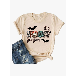 Halloween Costumes for Women Funny Pumpkin Printed Cute T Shirts Orange Graphic Tops Fall Tee Fashion Gift, Size-S