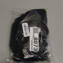 Mohawk Wig for Black Women  Short Kinky Curly Afro Puff Wig, Synthetic Fluffy Ponytail Hairpiece with Adjustable Straps for Daily Wear, Party, Cosplay (1B Natural Black) (4 Inch)