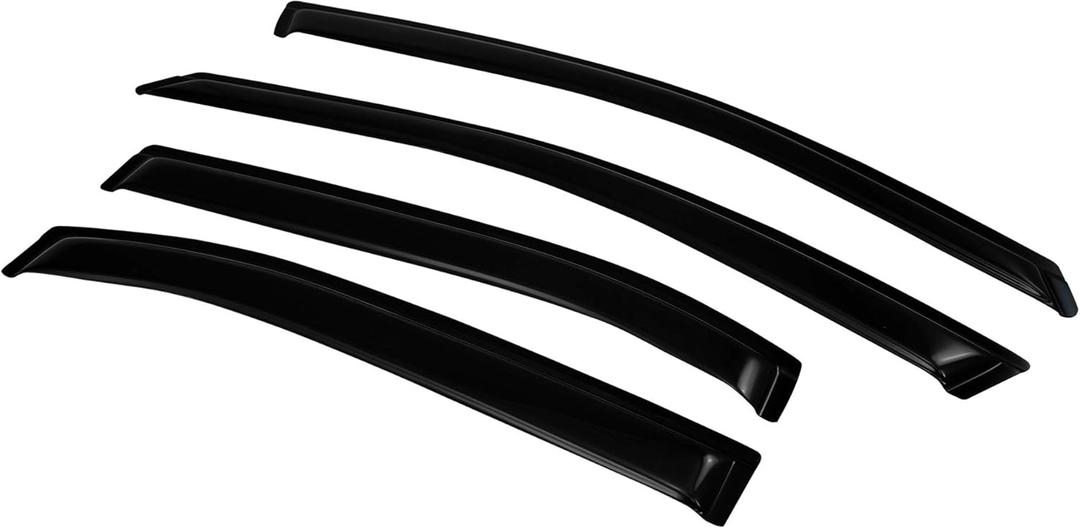 Armordillo USA 8701614 Tape On Window Visors Fits 2006-2012 Ford Fusion, 2007-2013 Lincoln MKZ, 2006-2010 Mercury Milan