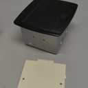 Leviton Pop-Up Floor Box with Dual Type A, 3.6 USB Charger, 20 Amp Outlet, Brass, PFUS2-BR