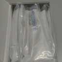 Amerdeco 10 Pack Brushed Satin Nickel Cabinet Pulls 3.75 Inch(96MM) Hole Centers Kitchen Cabinet Handles Hardware