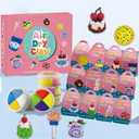 Air Dry Clay Kit - Cakes Themed,12 Desserts DIY Molding Clay Art Crafts Set for Girls Boys Party Favors Classroom School Exchange PrizeCake