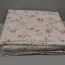 Modern Threads Silky Soft Microfiber and Wrinkle Free Sheets - Luxurious Microfiber Bed Sheets Includes Flat Sheet, Fitted Sheet with Deep Pockets, & Pillowcases Kashmir Rose, Queen (22 Floral Rose)