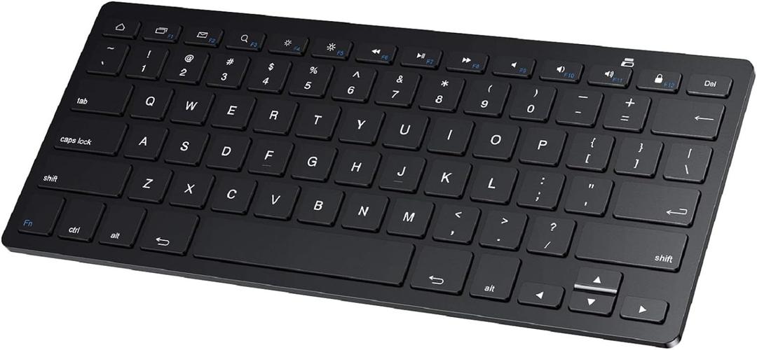 SPARIN Bluetooth Keyboard for Samsung Galaxy Tab A9 Plus/S10+/S9 FE/S9+/S6 Lite/S9 and Other Android Tablet, Wireless Keyboard for Samsung Models/Windows/PC/Phone, Lightweight, Ultra-Slim (Black)