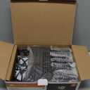 GIGALUMI Solar Lights Outdoor Waterproof, 6 Pack LED Solar Garden Lights, Outdoor Decorations, Garden Decor for Yard, Patio, Landscape, Planter, Walkway (Warm White)