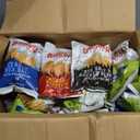Boulder Canyon Kettle Style Potato Chips Variety Pack, 24 Count, Assorted 1.5oz. Bags, Olive Oil Classic Sea salt, Hickory BBQ, Sea Salt & Cracked Pepper, Classic Sea salt