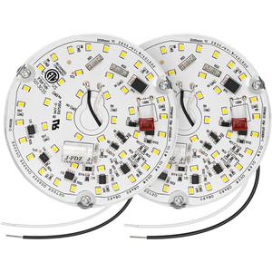 2 Pack LED Ceiling Fan Light Replacement Kit, Retrofit for Ceiling Lights, 15W 120V 5000K CRI90, Dimmable Engine for Pendant, Lantern
