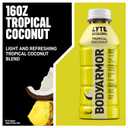 BODYARMOR LYTE, Tropical Coconut, Electrolyte Drink, 20 Calories, 16 Fl Oz Bottles (12 Pack), Coconut Water Sports Drink, Natural Flavor & B Vitamins (EXP 08/25/26)