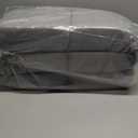 Comfyanno 5F” Weighted Under Door Draft Stopper, Fits Front, Bedroom, Interior Door, Easy to Install, Block Cold Air Draft from Bottom Door, ” - Linen Gray