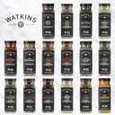 Watkins Countertop Two Tier Rotating Spice Rack, Includes 16 Watkins Organic Spices (16608)