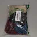 Real Essentials 4 Pack: Women's Classic-Fit Cotton Short-Sleeve V-Neck T-Shirt (Medium)