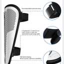 Shin Guards Soccer Kids Youth, CE Certified Airsfish Shin Guard Protection Gear for 2-18 Years Old Boys Girls Teenagers High Impact Resistant Breathable Comfortable 1 Pair 4 Sizes