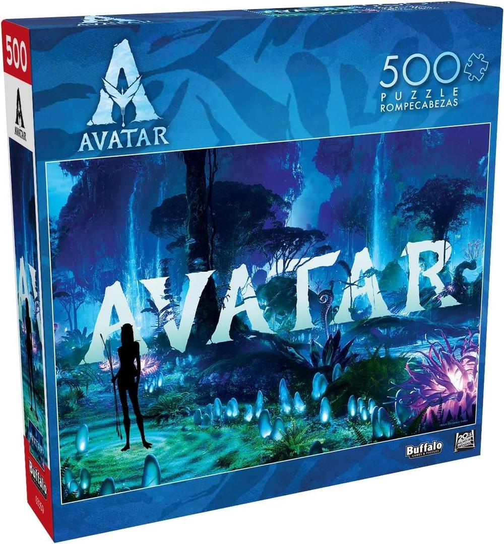 Buffalo Games - Avatar Classic Pandora - Avatar - 500 Piece Jigsaw Puzzle for Adults -Challenging Puzzle Perfect for Game Nights - Finished Size is 21.25 x 15.00
