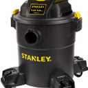 Stanley - SL18116P Wet/Dry Vacuum, 6 Gallon, 4 Horsepower Black