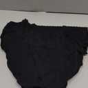 RHYFF Womens Underwear Cotton Bikini Panties Lace Soft Hipster Panty Ladies Stretch Full Briefs 5 Pack (3X-Large, Black)