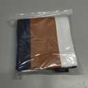 22 x22 Navy Blue Decorative Throw Pillow Covers Farmhouse Accent Pillowcase for Sofa Couch Car Bedroom Living Room Modern Faux Leather Cushion Cover,Navy Blue