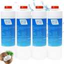 51300c Replacement Filter For Elkay, 51300c Water Filters Replacement For Elkay And Halsey Taylor Bottle Filling Stations, ezH2O Liv Filter, Pairs With Ewf3000, 3000 Gallons (4 Packs-No Chip)