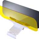 Car Sun Visor Extender - Universal Anti-Glare UV400 Protection Adjustable - for Cars Trucks - Day and Night Use, Easy Install, All-Weather, Baby-Friendly