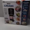 Ninja NC301 CREAMi Ice Cream Maker, for Gelato, Mix-ins, Milkshakes, Sorbet, Smoothie Bowls & More, 7 One-Touch Programs, with (2) Pint Containers & Lids, Compact Size, Perfect for Kids, Silver