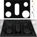 Stove Cover For Frigidaire Gallery Gas Range Stove Model GCFG3060BF GCFG3060BD, Upgraded 0.5MM Thickness Reusable Stove Burner Splatter Spill Guard For Frigidaire Gas Stove Top Protector Liner