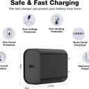 20W Super Fast Charger for Motorola Edge 2024/2023/2022/50 Ultra Moto G Stylus 5G 2023 2024 G Power G Play Razr 2024/2023 Plus Phone Charging Cable Cord Type C