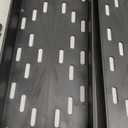 SPACELEAD Slim Storage Cart 3 Tier,Bathroom Organizer Rolling Utility,Mobile Shelving Unit Slide Out for Office, Kitchen, Laundry Room & Narrow Places,Black