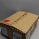 SHareconn 9FT Prelit Christmas Garland with Multi-Color LED Lights, Battery-Operated Timer, Includes Flower Ball & Poinsettia for Mantle Fireplace Indoor Outdoor Xmas Decor, Red Champagne Gold, 9 FT