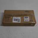 HOOBRO Narrow Side Table, 3-Tier Slim End Table No Tools Needed, Twist-On Assembly, Skinny Nightstand Sofa Storage Shelf for Living Room, Bedroom, Study, Greige and Black BG246BZ01