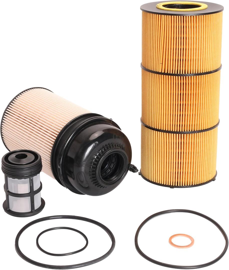 PF9908 Fuel Filter LF17511 Oil Filter Compatible With Freightliner Cascadia DD Series DD13 DD15 DD16 engines Replaces OE# P551005 P551063 LF17474