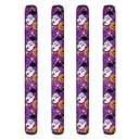 NETILGEN Halloween 4 Pieces Refrigerator Door Handle Covers, Pumpkin Ghost Bat Print Kitchen Appliance Protective Gloves Anti-Slip Decor for Ovens Microwaves Keep Kitchen Appliance Clean, Purple