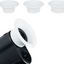 Sandian, 3 Size Pack, Eyepiece Eyecup for Golf Rangefinder Viewfinders, Soft Silicone Fits on Bushnell, TGW, Gogogo, Blue Tees, Powershot, Callaway, Tec, Revasri, Mileseey, Redtiger (White)